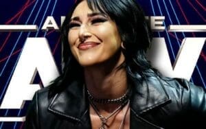 Rhea Ripley Backstage During Recent AEW Event Amidst Injury Hiatus Rhea Ripley Backstage During Recent AEW Event Amidst Injury Hiatus