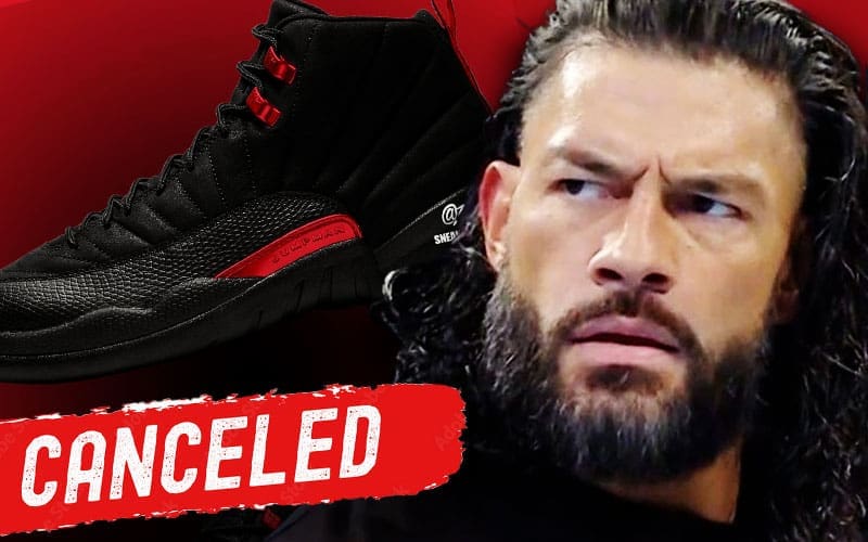 Roman Reigns’ Highly-Anticipated Air Jordan 12 Sneakers Canceled