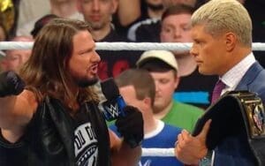 Spoiler: AJ Styles References AEW During Verbal Clash with Cody Rhodes on 6/14 WWE SmackDown