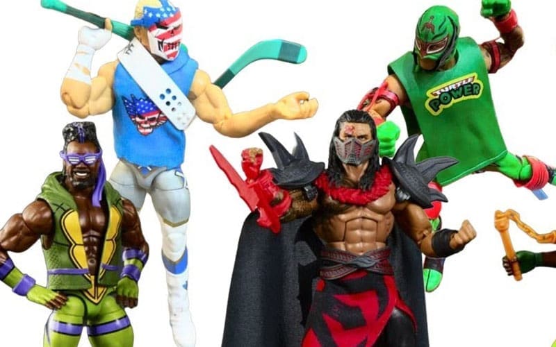 WWE and Nickelodeon Team Up for Teenage Mutant Ninja Turtles Crossover Figures WWE and Nickelodeon Team Up for Teenage Mutant Ninja Turtles Crossover Figures
