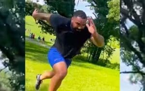 Ex-WWE Star Gable Steveson Displays Explosive Training After Joining Buffalo Bills