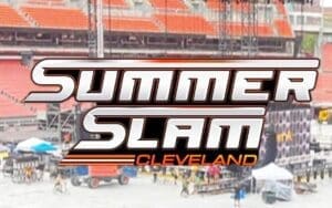 First Glimpse at Stage Setup for WWE SummerSlam 2024 First Glimpse at Stage Setup for WWE SummerSlam 2024