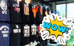 Footage Exposes Terrible State of Merchandise Stand at AEW x NJPW Forbidden Door