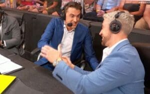 Joe Hendry Joins WWE NXT Announce Table During 7/16 Episode Joe Hendry Joins WWE NXT Announce Table During 7/16 Episode
