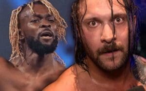 Kofi Kingston Reacts After Karrion Kross Buried Him During 7/29 WWE RAW