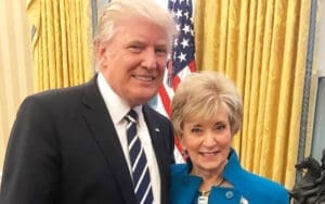 Linda McMahon Listed Among Top Contributors to Donald Trump Linda McMahon Listed Among Top Contributors to Donald Trump