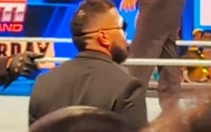Tonga Loa Sporting Eyepatch After Kevin Owens Attack on 7/19 WWE SmackDown Tonga Loa Sporting Eyepatch After Kevin Owens Attack on 7/19 WWE SmackDown