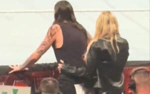 Dominik Mysterio and Liv Morgan Emerge from the Ring During 8/5 WWE RAW Segment in Unseen Footage Dominik Mysterio and Liv Morgan Emerge from the Ring During 8/5 WWE RAW Segment in Unseen Footage