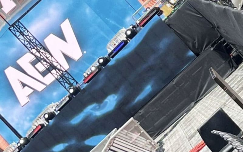 First Glimpse of AEW All In 2024 Stage Setup Revealed