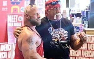 Hulk Hogan Poses with Nazi Supporter During 'Real American Beer' Promotional Tour