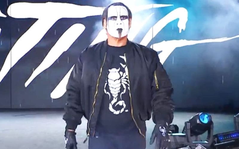 Sting Makes Surprise Appearance at 2024 AEW All In PPV