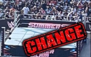 WWE Makes Change to Ring for 8/3 SummerSlam Event In Cleveland WWE Makes Change to Ring for 8/3 SummerSlam Event In Cleveland