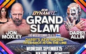 AEW Dynamite Grand Slam Preview for September 25: Jon Moxley Faces Darby Allin, Bryan Danielson in Action & More