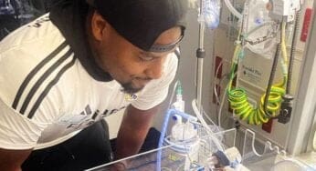 Angelo Dawkins Celebrates the Arrival of His Newborn Child