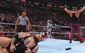 Bronson Reed & Braun Strowman Break The Ring During 9/16 WWE RAW