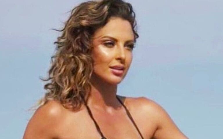 Harley Cameron Radiates Confidence in Black Bikini Beach Snap