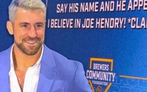 Joe Hendry Receives Shoutout During Milwaukee Brewers Game Joe Hendry Receives Shoutout During Milwaukee Brewers Game