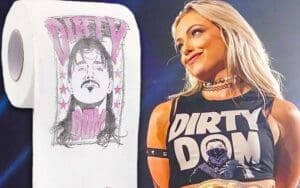 Liv Morgan Fires Back at Dominik Mysterio Toilet Paper Critics – “Closest Thing to Daddy Dom Between Your Legs!” Liv Morgan Fires Back at Dominik Mysterio Toilet Paper Critics – "Closest Thing to Daddy Dom Between Your Legs!"