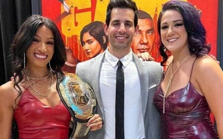 Mercedes Mone & Bayley Reunite at Killer’s Game Red Carpet Event Mercedes Mone & Bayley Reunite at Killer's Game Red Carpet Event