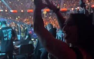 Rhea Ripley Spotted YEETin During Jey Uso’s Entrance on 9/23 WWE RAW Rhea Ripley Spotted YEETin During Jey Uso’s Entrance on 9/23 WWE RAW