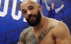 Ricochet Reunites with Former Ally Backstage at 9/11 AEW Dynamite Ricochet Reunites with Former Ally Backstage at 9/11 AEW Dynamite