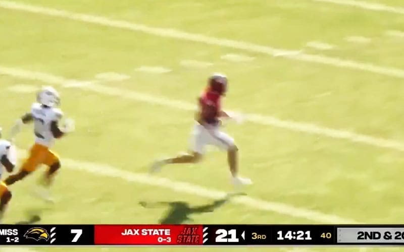 Scott Steiner’s Son Brock Scores Explosive 85-Yard TD for Jacksonville St.