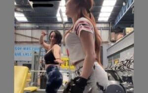 WWE Newcomer Stephanie Vaquer Shows Off Twerking Skills During Gym Workout WWE Newcomer Stephanie Vaquer Shows Off Twerking Skills During Gym Workout
