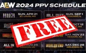 100 Lucky Fans to Win Free AEW Pay-Per-Views for the Rest of 2024 100 Lucky Fans to Win Free AEW Pay-Per-Views for the Rest of 2024