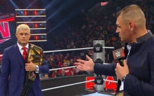 Cody Rhodes and Gunther Share a Tense Moment During 10/14 WWE RAW