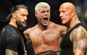 Cody Rhodes Reacts To Rumored Triple Threat Match With The Rock & Roman Reigns At WrestleMania 41