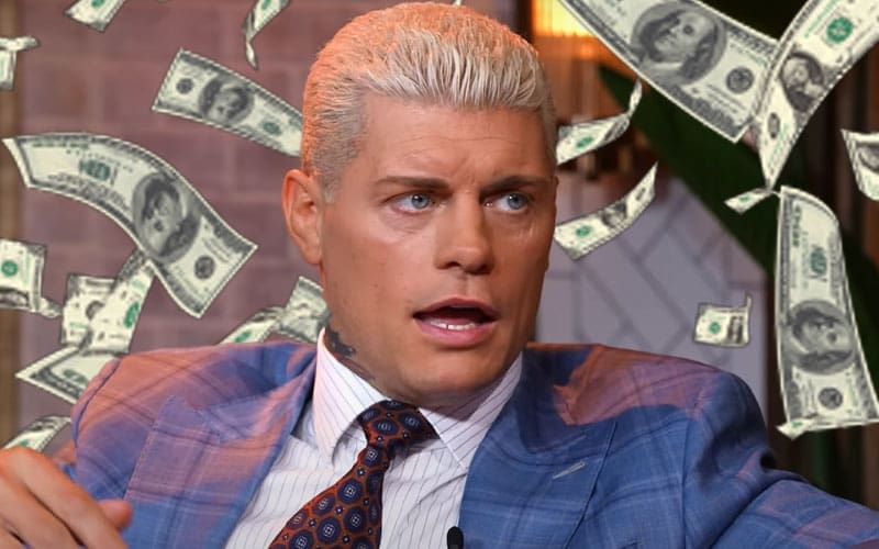 Cody Rhodes Reveals How Much His WWE Contract Salary Multiplied During