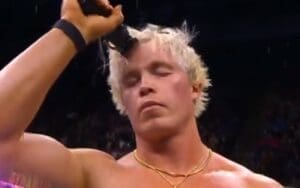 Kyle Fletcher Shaves His Head To Prove Point Against Will Ospreay During 10/23 AEW Dynamite Kyle Fletcher Shaves His Head To Prove Point Against Will Ospreay During 10/23 AEW Dynamite