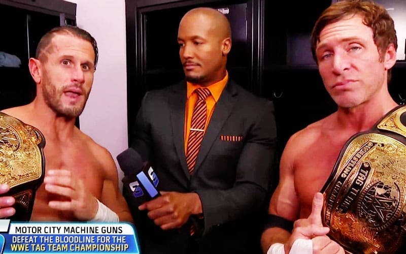 Motor City Machine Guns First Remarks After WWE Tag Team Championship Win on 10/25 WWE SmackDown