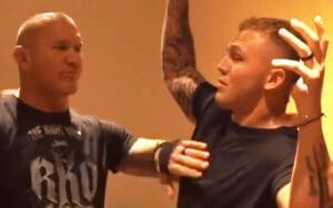 Randy Orton Helps WWE NXT Star Myles Borne Perfect His Signature Pose