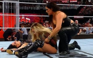 Raquel Rodriguez Returns to Disrupt Liv Morgan & Rhea Ripley’s Bad Blood 2024 Title Match Raquel Rodriguez Returns to Disrupt Liv Morgan & Rhea Ripley's Bad Blood 2024 Title Match