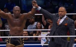Shelton Benjamin Makes Successful In-Ring Debut During 10/16 AEW Dynamite Shelton Benjamin Makes Successful In-Ring Debut During 10/16 AEW Dynamite