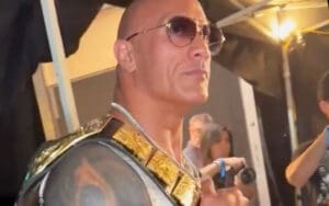 The Rock Drops Unseen Backstage Footage Minutes Before Unexpected Return at WWE Bad Blood