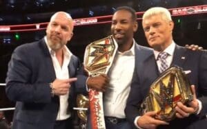 Triple H Presented Customized WWE Championship to Atlanta Mayor Before Bad Blood 2024