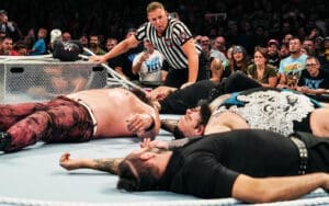 WWE's Backstage Reaction to Ring Collapsing Spot During 9/30 RAW Unveiled