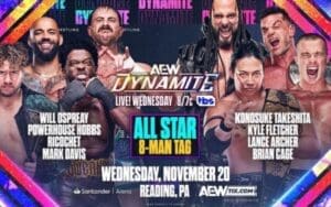 AEW Dynamite Preview for November 20, 2024: Confirmed Matches, Start Time and How to Watch AEW Dynamite Preview for November 20, 2024: Confirmed Matches, Start Time and How to Watch