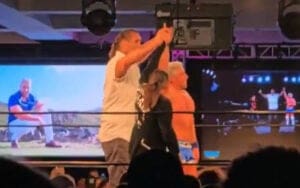 The Great Khali Believes in Joe Hendry During In-Ring Moment at WrestleCade 2024