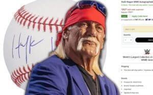 WWE Now Selling Hulk Hogan Signed Baseballs WWE Now Selling Hulk Hogan Signed Baseballs