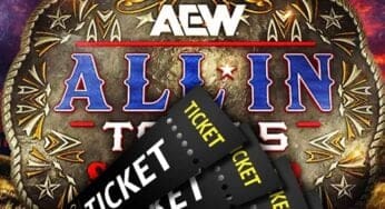 AEW All In Texas Tickets Move Under 10,000 in First Count