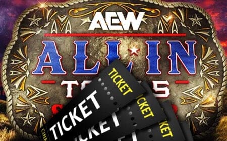 AEW All In Texas Tickets Move Under 10,000 in First Count