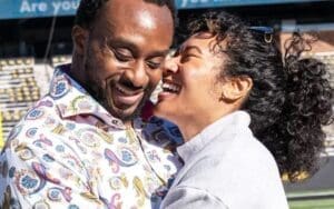 Big E Reveals How Real Life Relationship with His Partner Kristen Began
