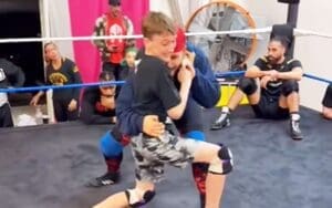 Brodie Lee Jr. Sharpens In-Ring Skills at the Dungeon During AEW Television Absence Brodie Lee Jr. Sharpens In-Ring Skills at the Dungeon During AEW Television Absence