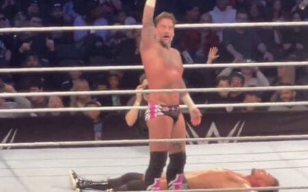 CM Punk Sends a Message with John Cena’s Signature Move at WWE MSG Event