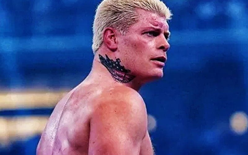 Cody Rhodes Reveals Original Plan for His Gigantic Neck Tattoo