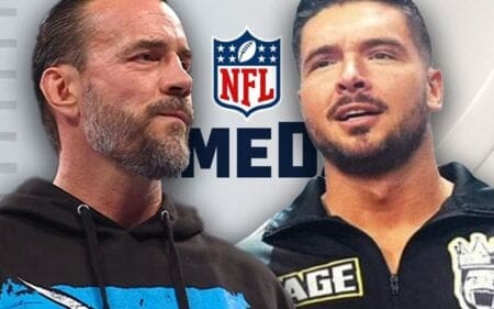 Ethan Page Urges Bert Kreischer to Offer CM Punk a Drink During NFL Gameday Appearance