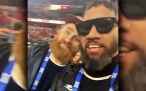 Jey Uso and Sami Zayn Crash the Big 12 Championship Game with a “YEET!”